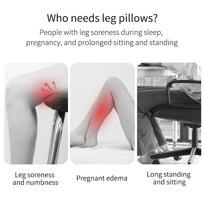 2-in-1 Knee & Ankle Pillow and for Side Sleepers